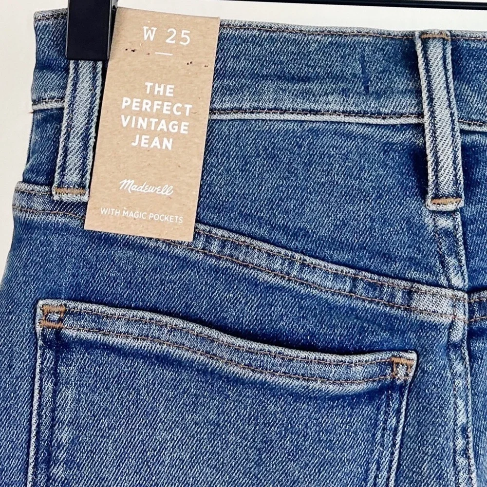 NWT Madewell The Perfect Vintage Jean in Melgrove Wash